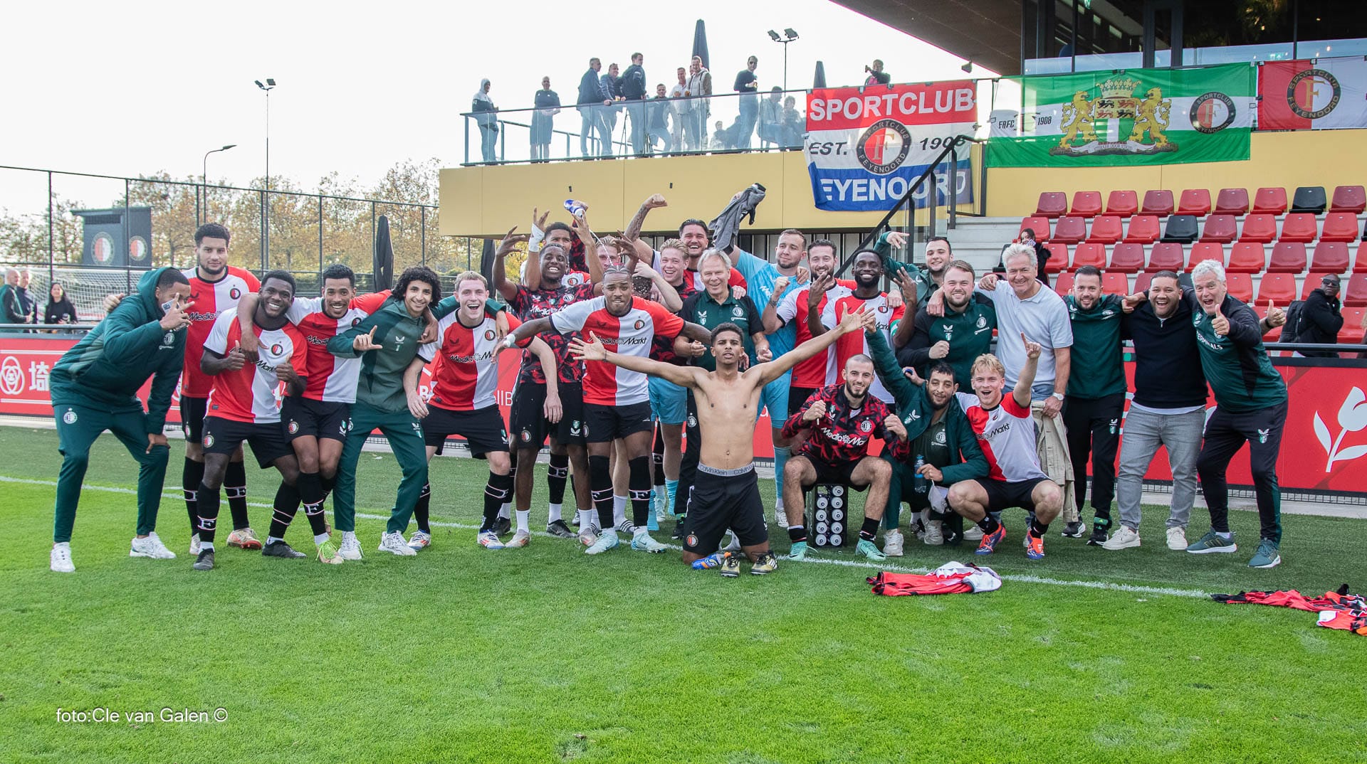 SC Feyenoord wint overtuigend van Westlandia